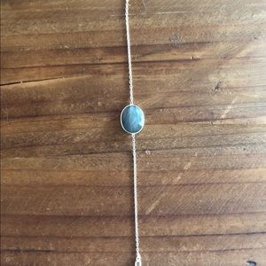 Labradorite and Sterling Silver Bracelet